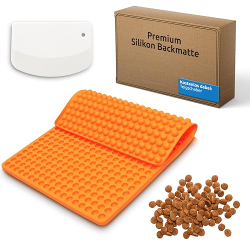 BonAura® Silikon Backmatte für Hundekekse