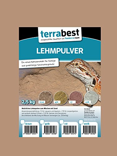 Terrabest Lehmpulver - braun 2,5kg