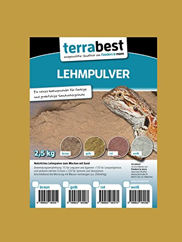 Terrabest Lehmpulver - gelb 2,5kg