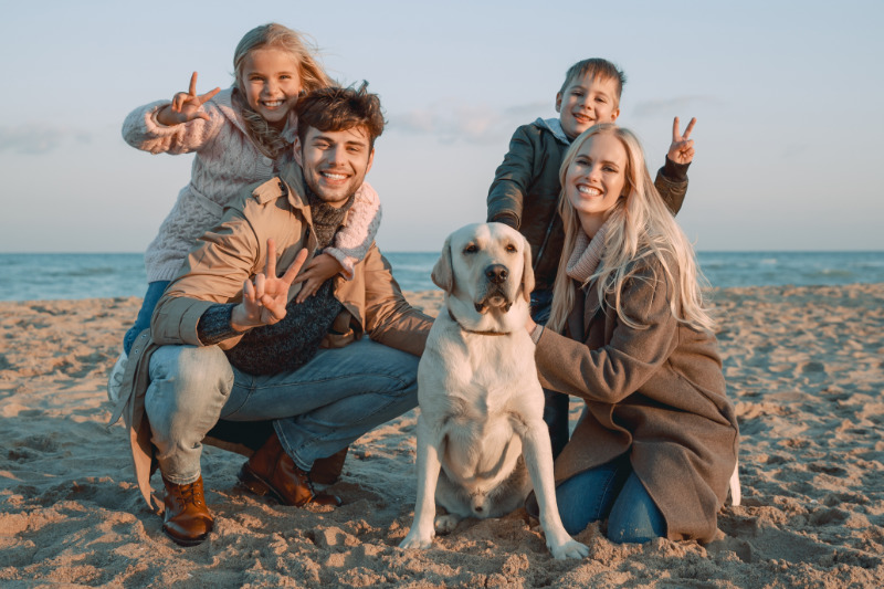 Hunde sind eine Bereicherung für die Familie